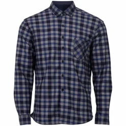Anyway Herre Skjorte m. for - Blue/Navy