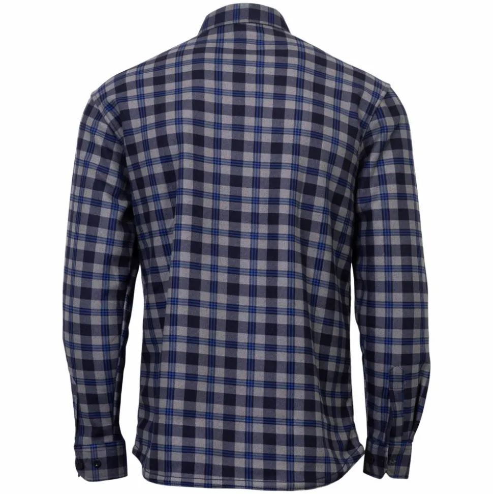 Anyway Herre Skjorte m. for - Blue/Navy
