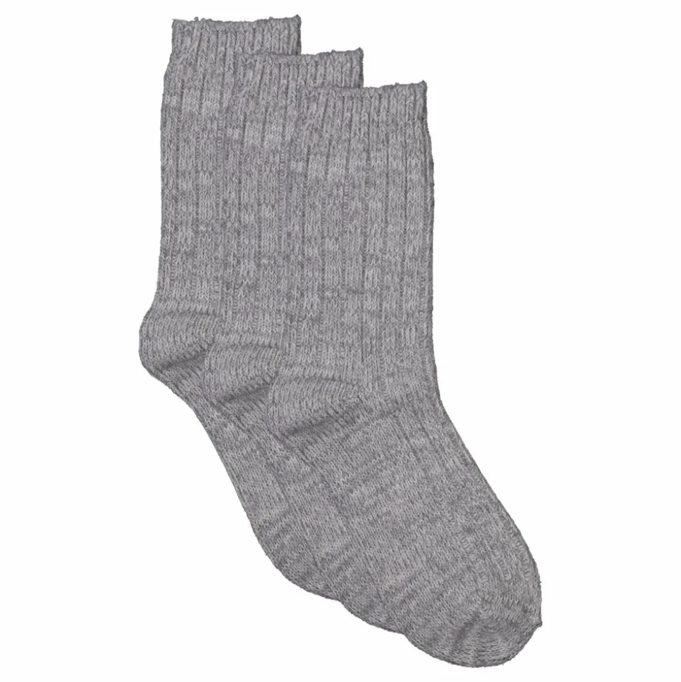 Anyway Unisex Strømper i uldmix - Grey