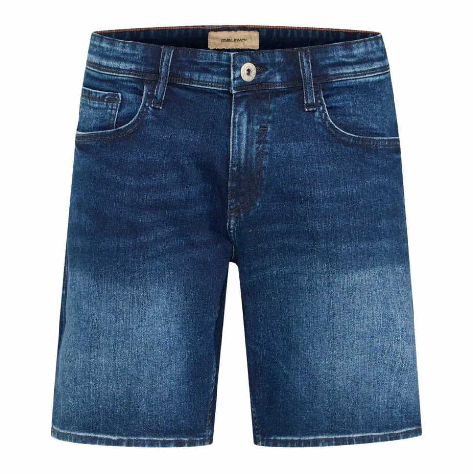 Blend Blizzard Herre Shorts - Denim Dark Blue
