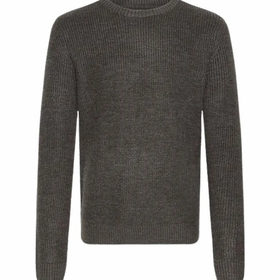 Blend Herre Striktrøje - Black