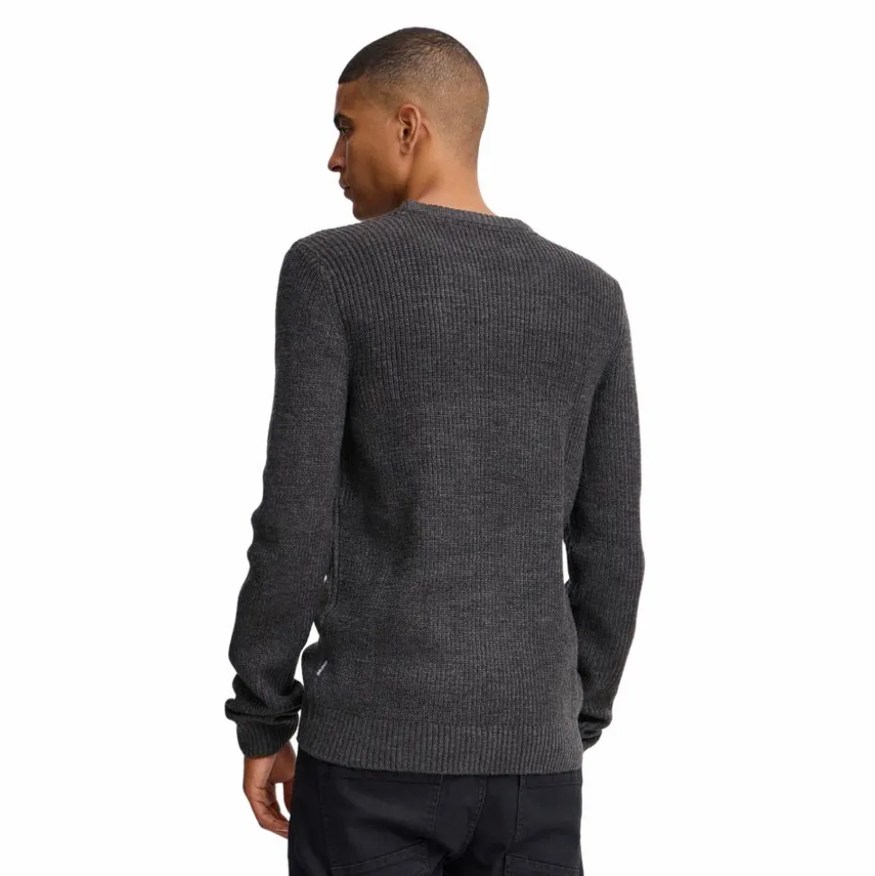 Blend Herre Striktrøje - Black