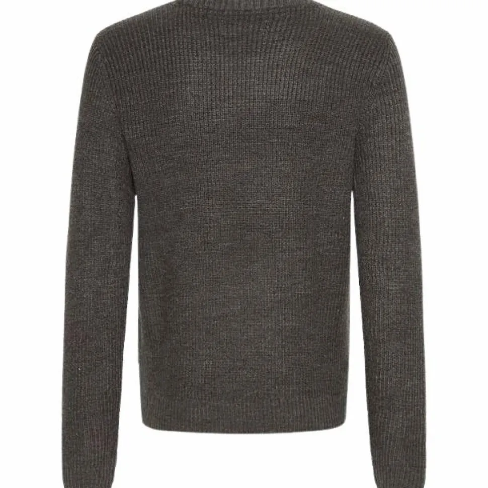 Blend Herre Striktrøje - Black