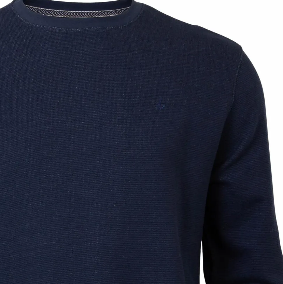 Blend Herre Striktrøje Plus Size - Dress Blues