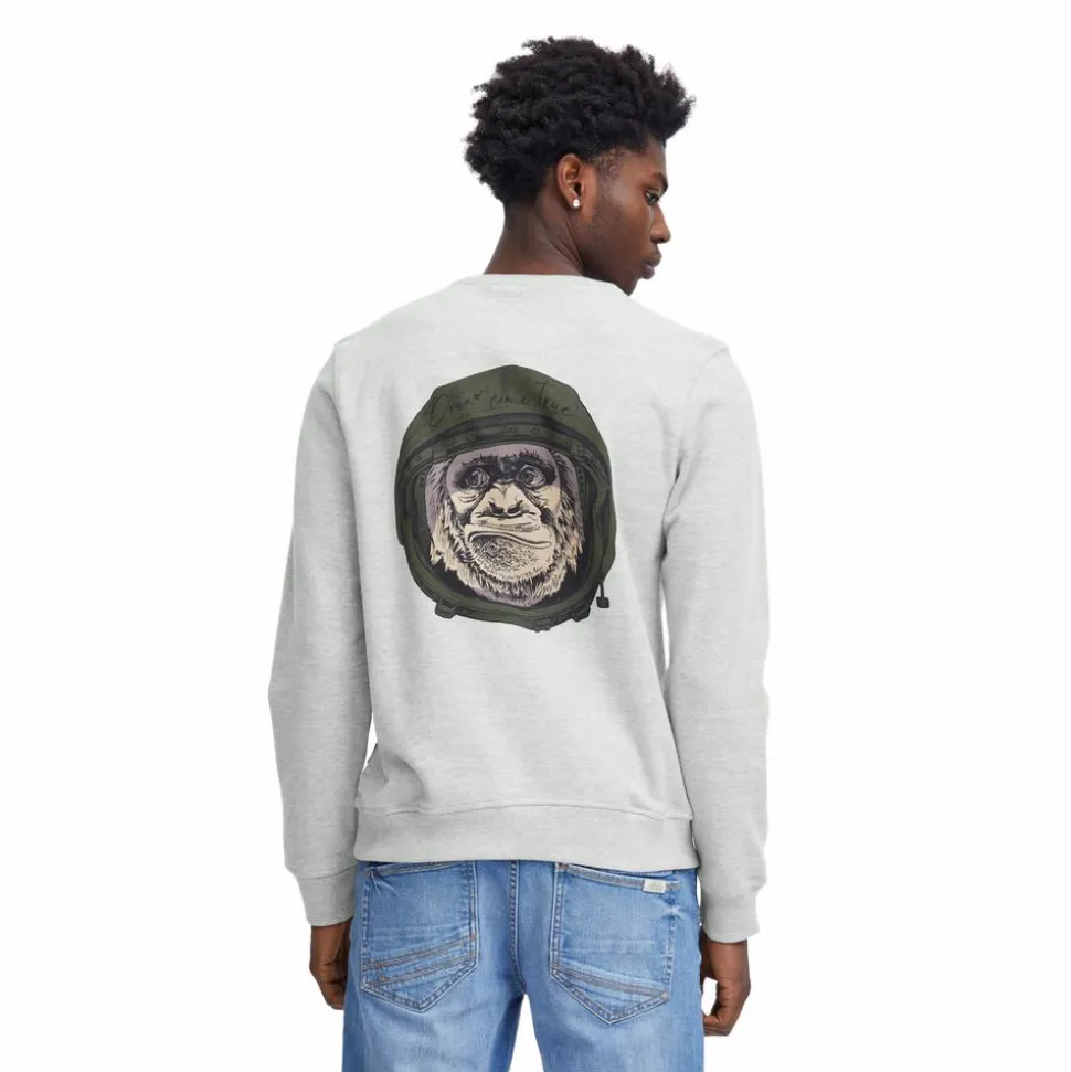 Blend Herre Sweatshirt - Stone Mix