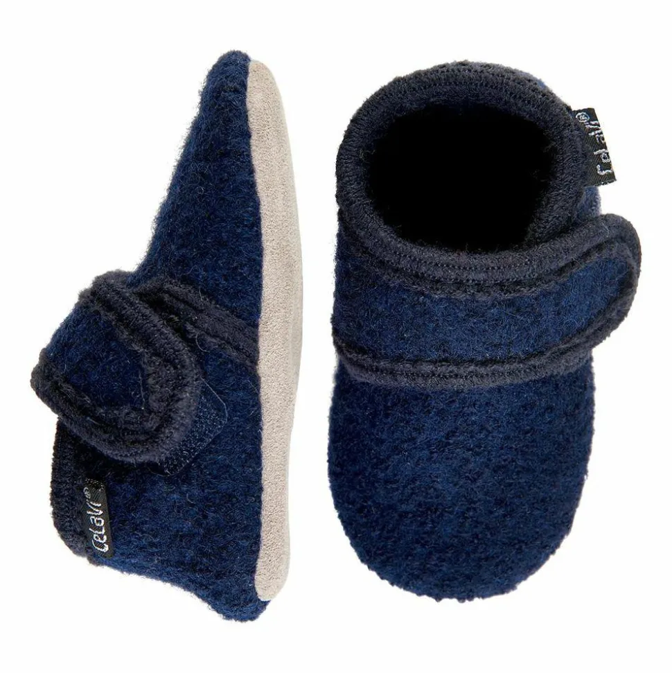 CeLaVi Børne Futter i uld - Dark Navy