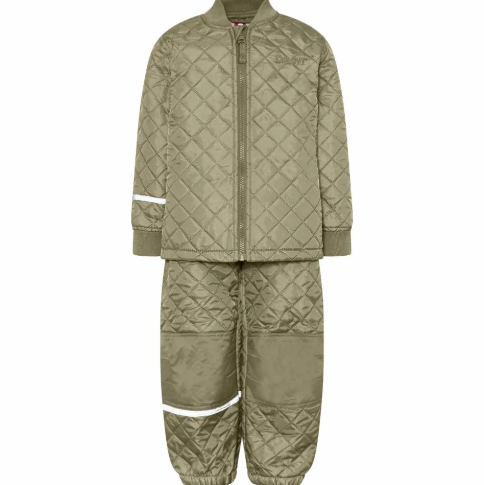 CeLaVi Børne Termosæt - Khaki