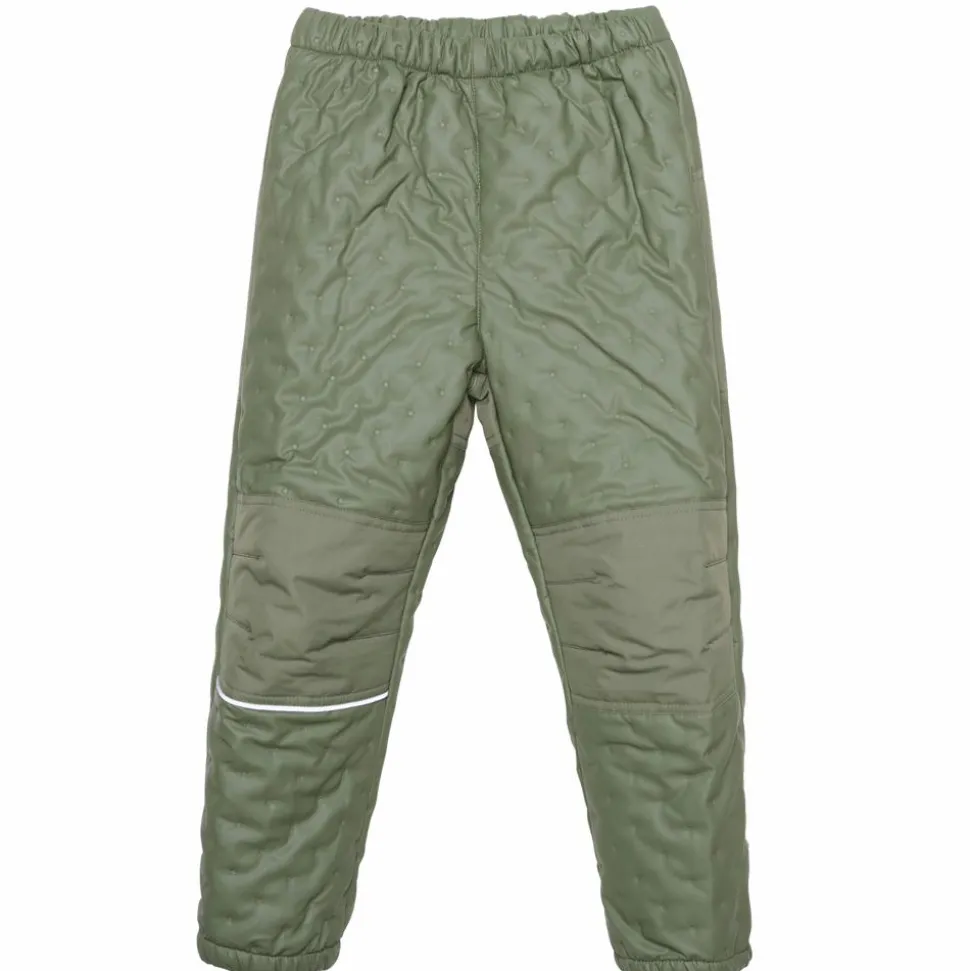 CeLaVi Børne Termosæt m. fleece - Army