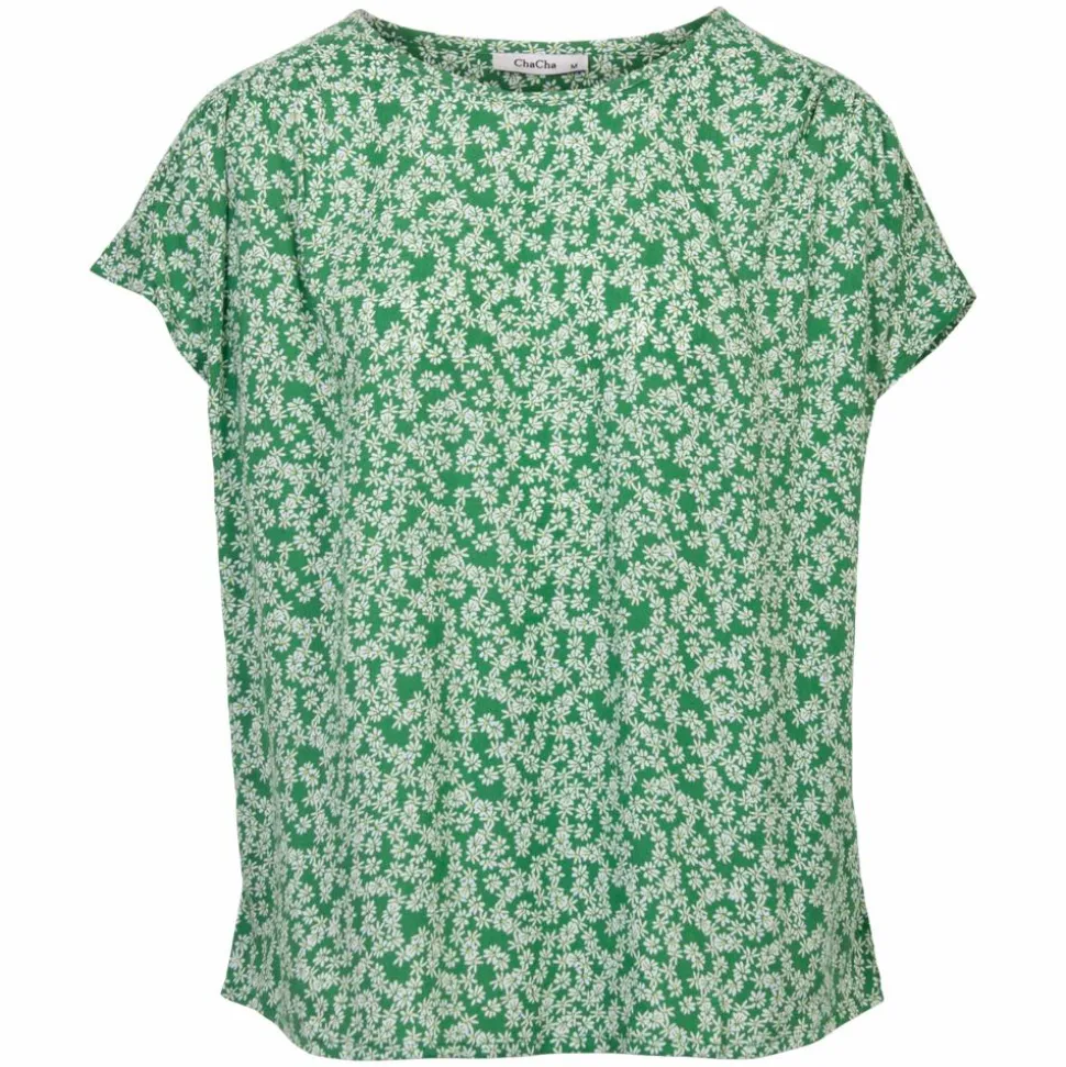 ChaCha Dame Bluse - Green