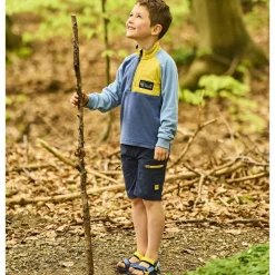 Color Kids Børne Fleecejakke - Vintage Indigo