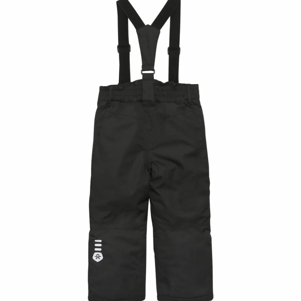 Color Kids Børne Skibukser m. BIONIC-FINISH® ECO coating - Black