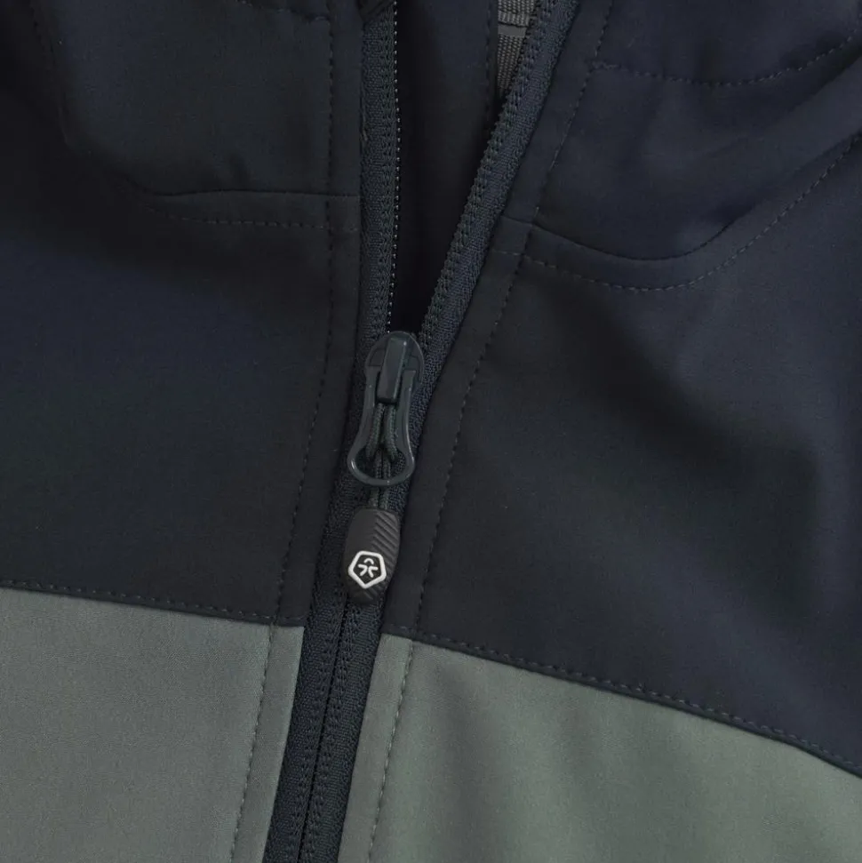 Color Kids Børne Softshell m. BIONIC-FINISH® ECO coating - Balsam Green