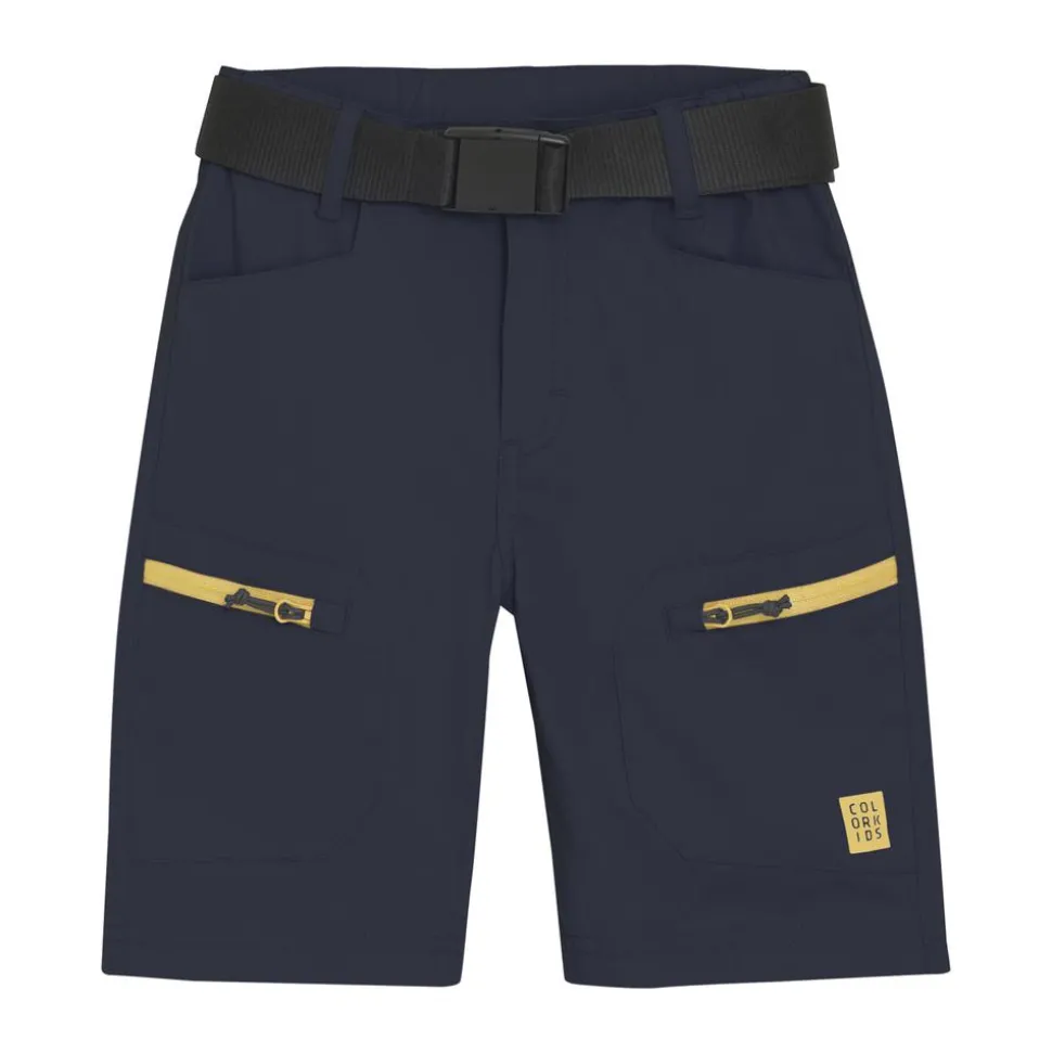 Color Kids Drenge Shorts m. BIONIC-FINISH® ECO coating - Total Eclipse