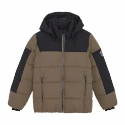 Color Kids Drenge Vinterjakke m. BIONIC-FINISH® ECO coating - Fossil