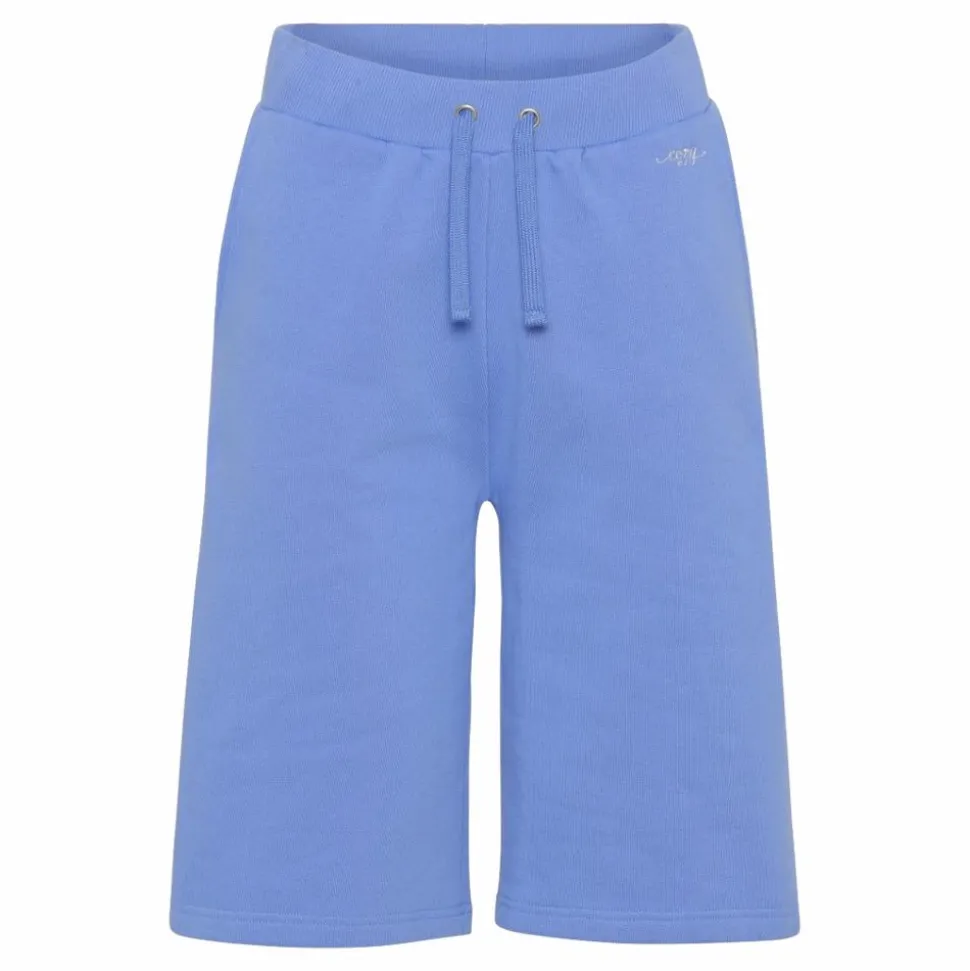 Cozy By JZ Dame Shorts i økologisk bomuld - Provence Blue