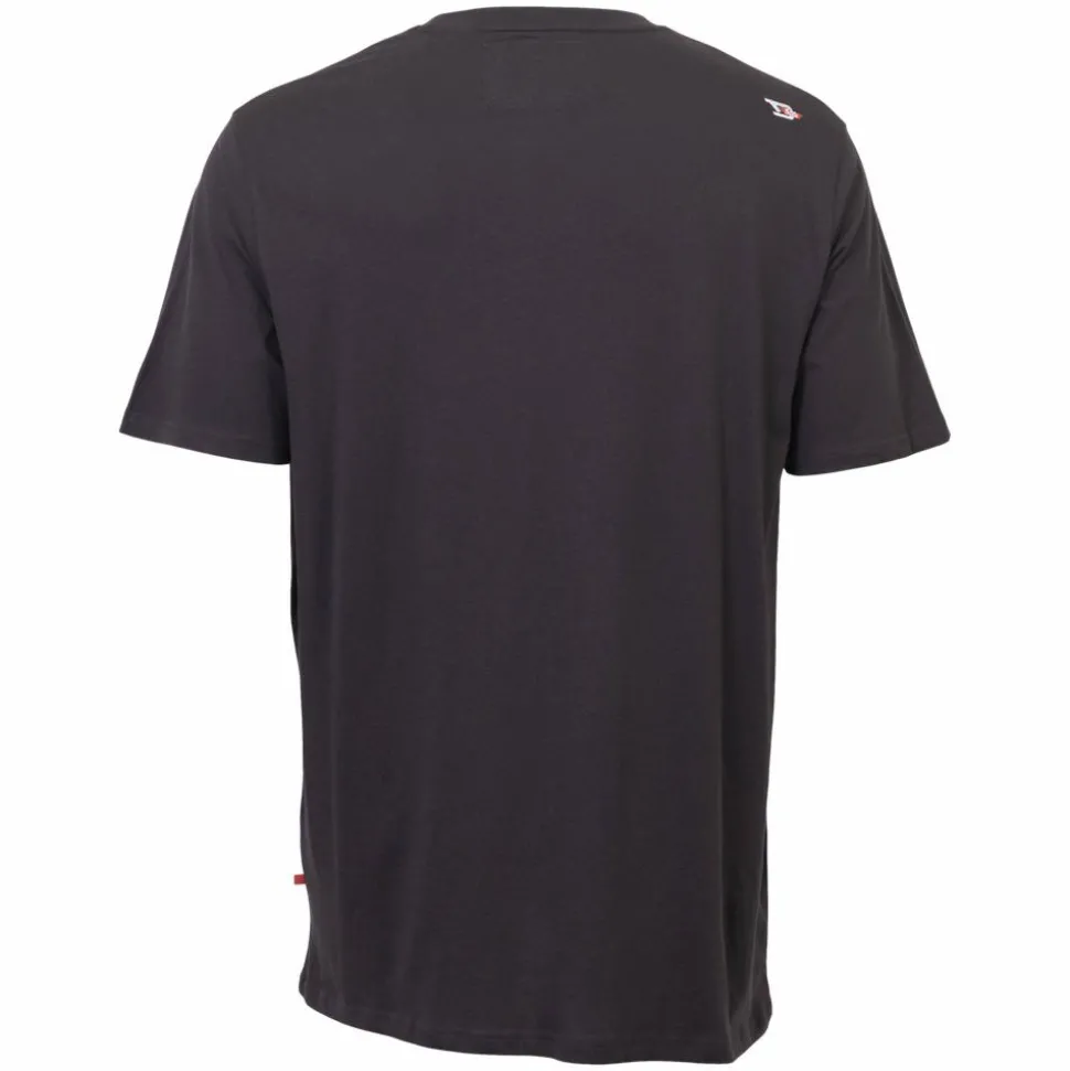 D555 Hucknall Herre T-shirt - Washed Black