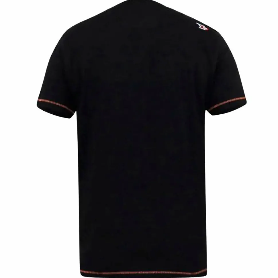 D555 Lorne Herre T-shirt Plus Size - Washed Black