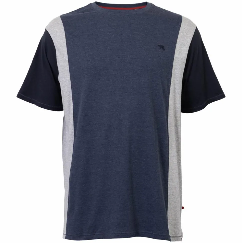 D555 Neath Herre T-shirt - Denim Marl