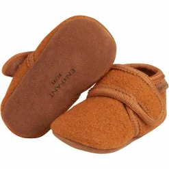 En Fant Børne Futter i uld - Leather Brown