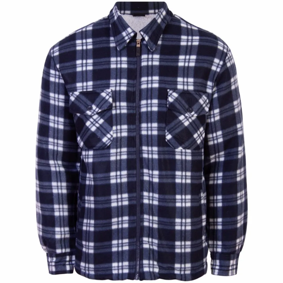 Etoile Herre Skjorte m. for - Farve 1 Navy/Hvid
