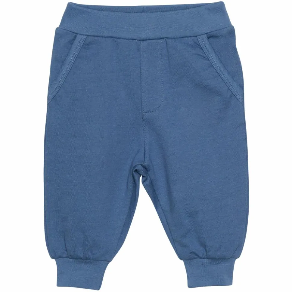 Fixoni Drenge Sweatpants i økologisk bomuld - Blue Fushion