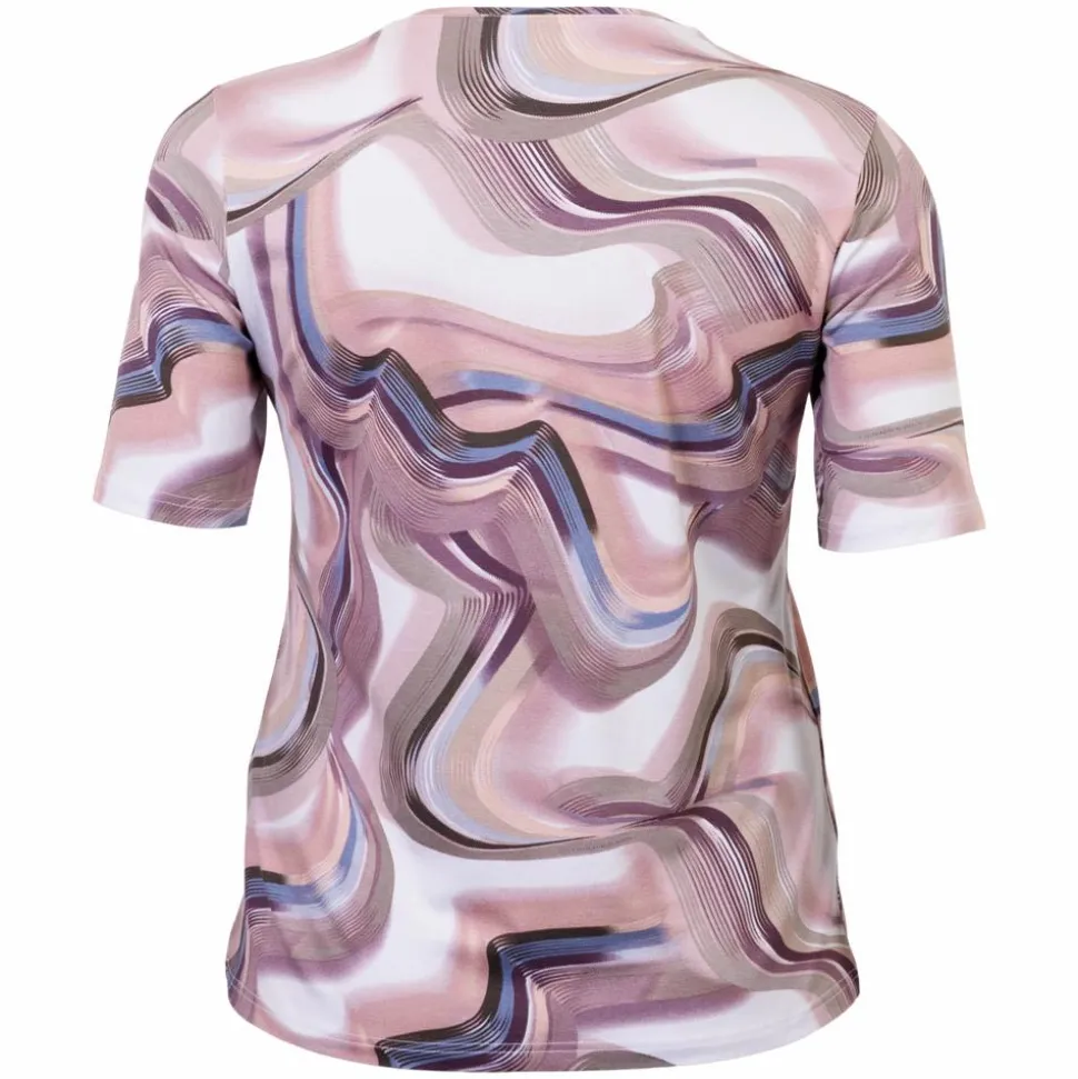 Gabriella K. Dame T-shirt - Taupe Comb