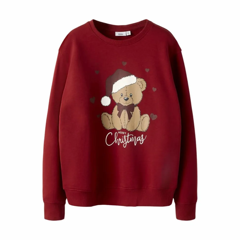 Guppy Sienna Pige Sweatshirt - Rhythmic Red