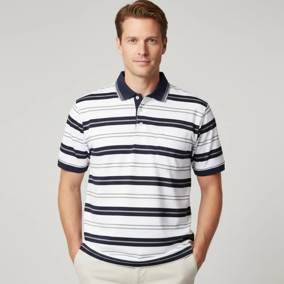 Herre Polo - Navy