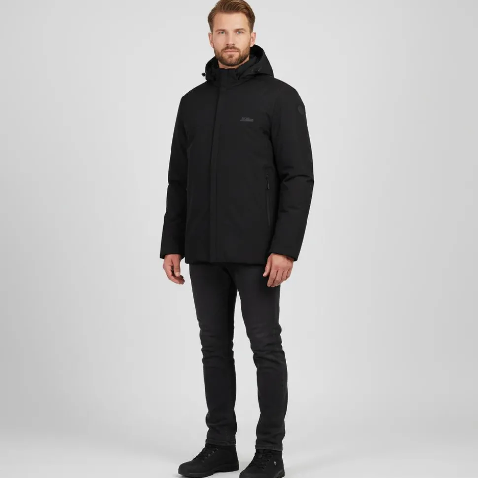 Herre Vinterjakke m. for - Black