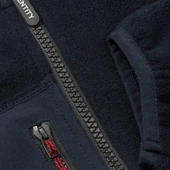 ID Bonded Dame Fleecejakke - Navy