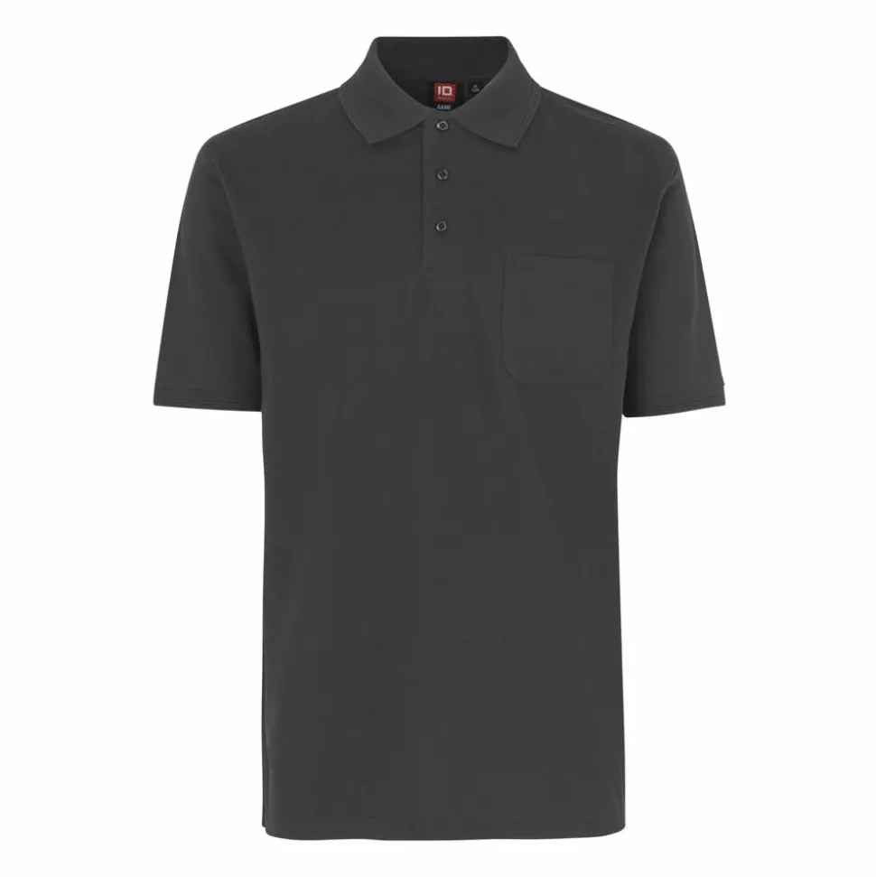 ID Herre Polo - Koksgrå