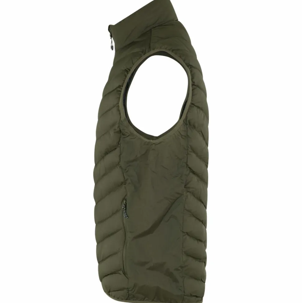 ID Herre Vest m. stretch - Oliven