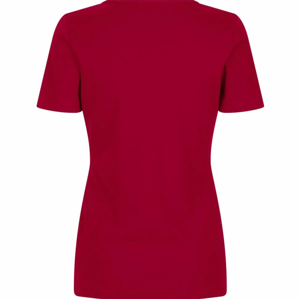 ID Interlock Dame T-shirt - Red