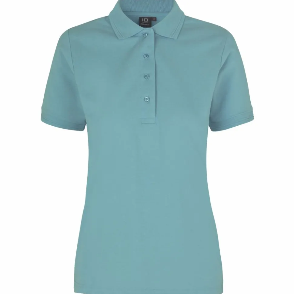 ID Pro Wear Dame Polo - Støvet Aqua