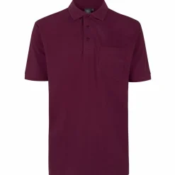 ID Pro Wear Herre Polo - Bordeaux