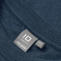 ID Pro Wear Herre T-shirt - Blå Melange