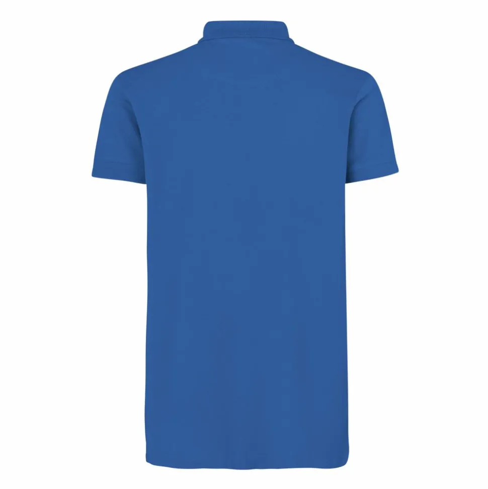ID Stretch Herre Polo - Azur