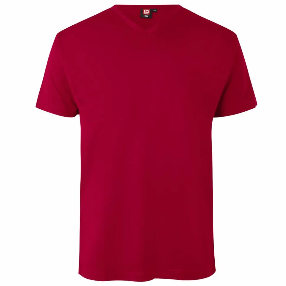 ID T-Time Herre T-shirt - Rød