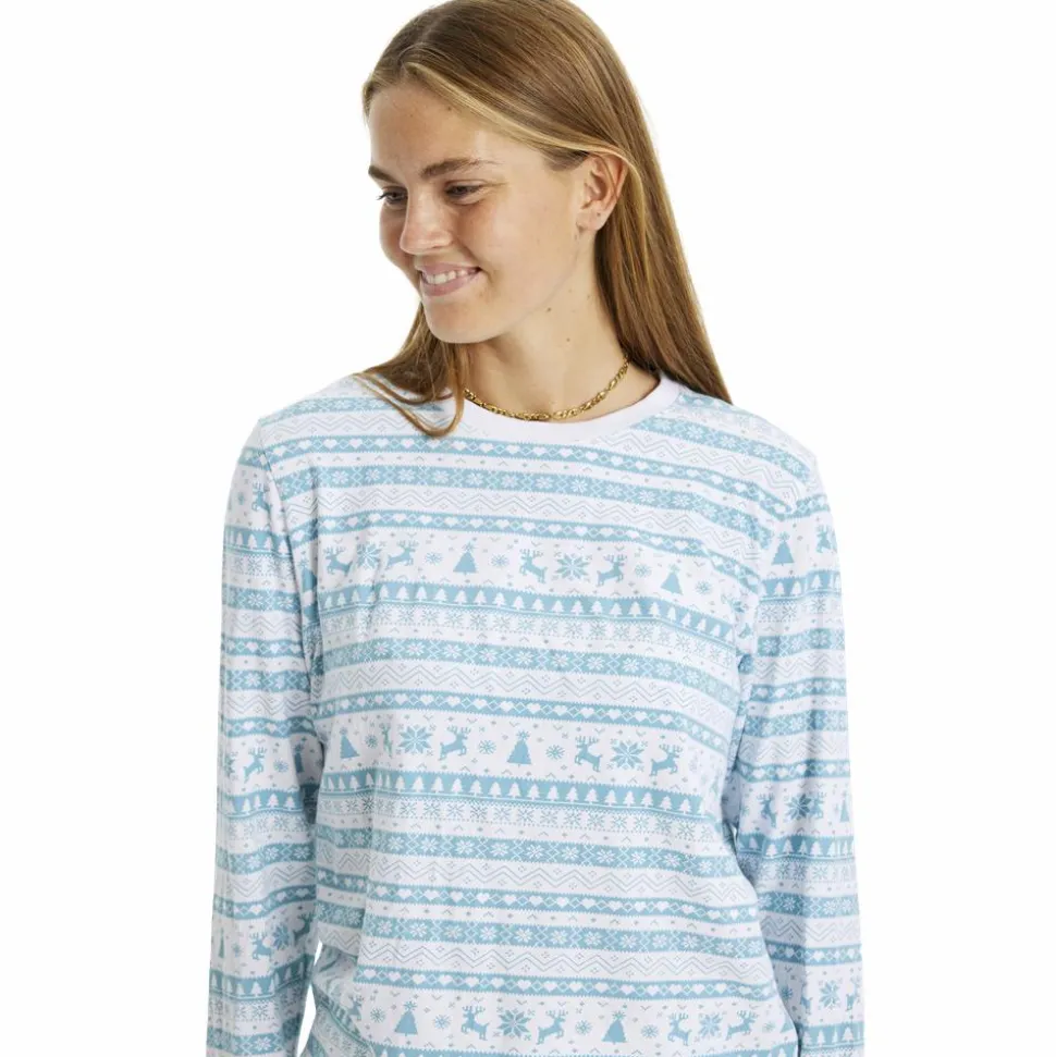 Jule Unisex Nattøjssæt - White