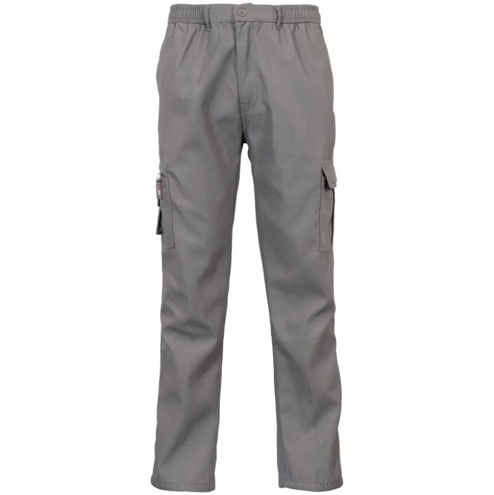 Lanzans Herre Cargobukser - Light Grey