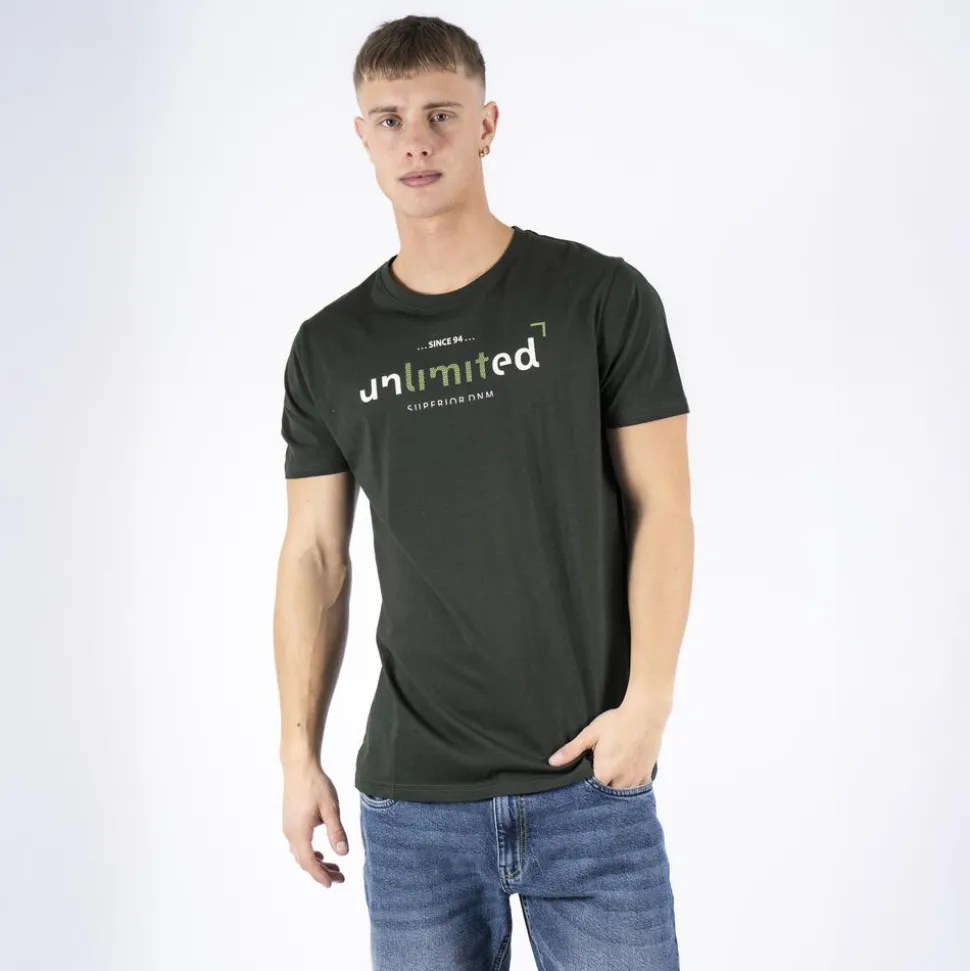 Marcus Win Herre T-shirt - Deep Green