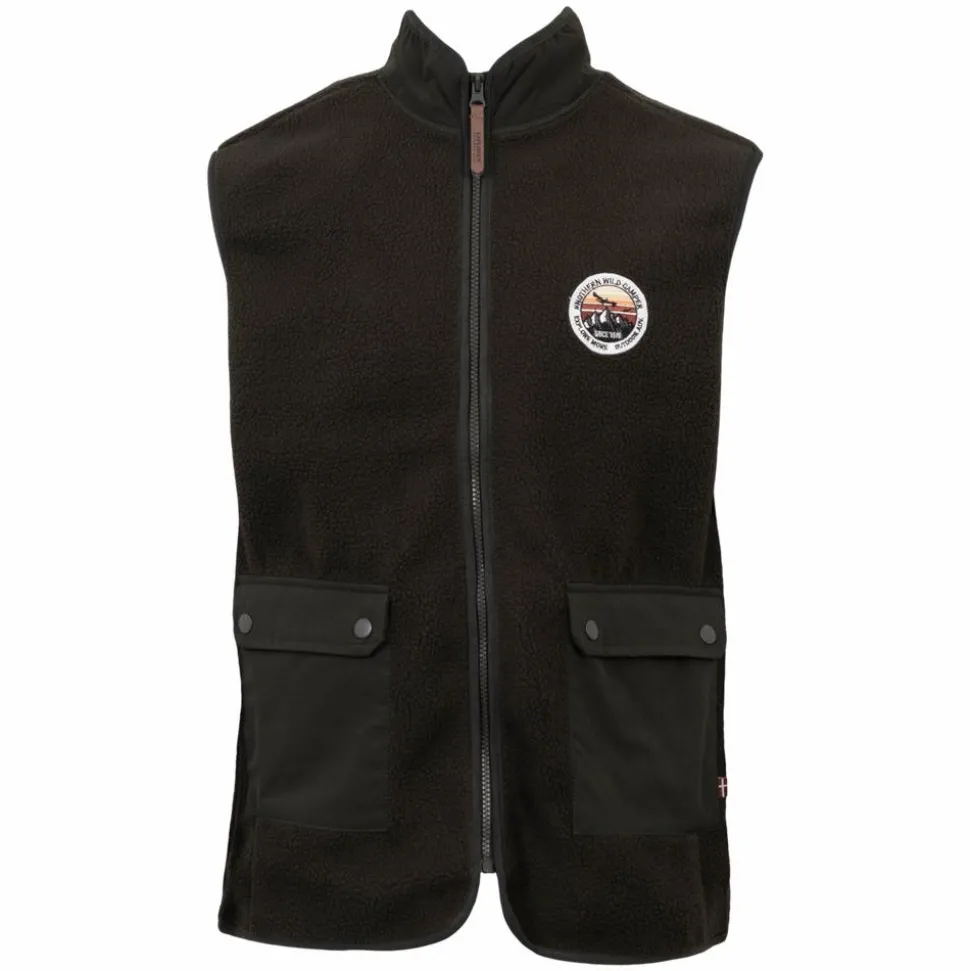Marcus Woody Herre Vest - Olive Green