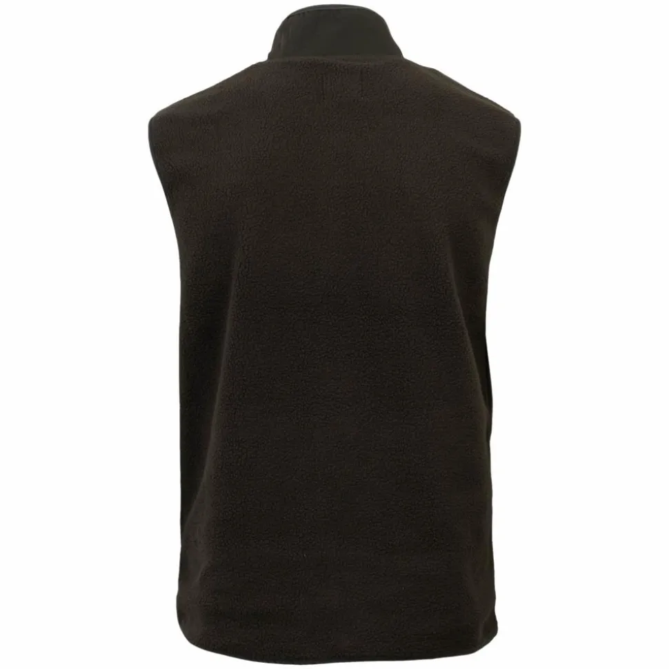 Marcus Woody Herre Vest - Olive Green
