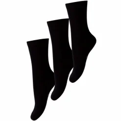 Melton Børne Strømper - Black