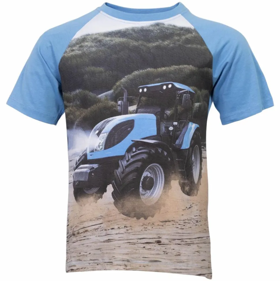 Me Too Drenge T-shirt - Azure Blue