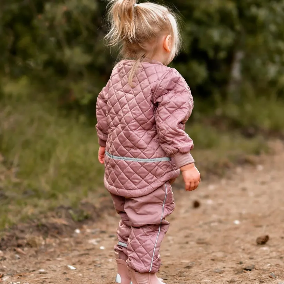 Mikk-line Pige Termosæt m. BIONIC-FINISH® ECO coating - Adobe Rose
