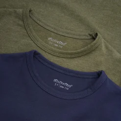Minymo Børne Langærmet t-shirt - Dark Olive