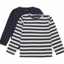 Minymo Børne Langærmet t-shirt - Marshmallow