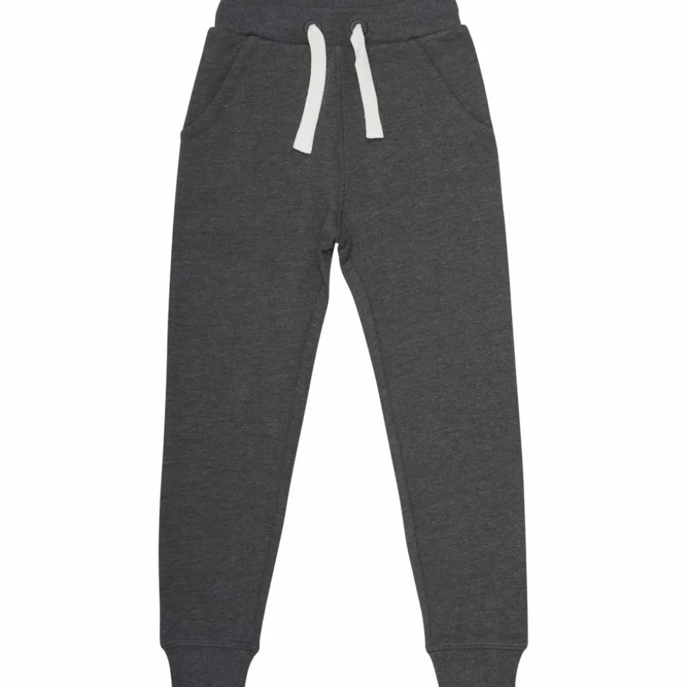 Minymo Børne Sweatsæt - Dark Gray melange