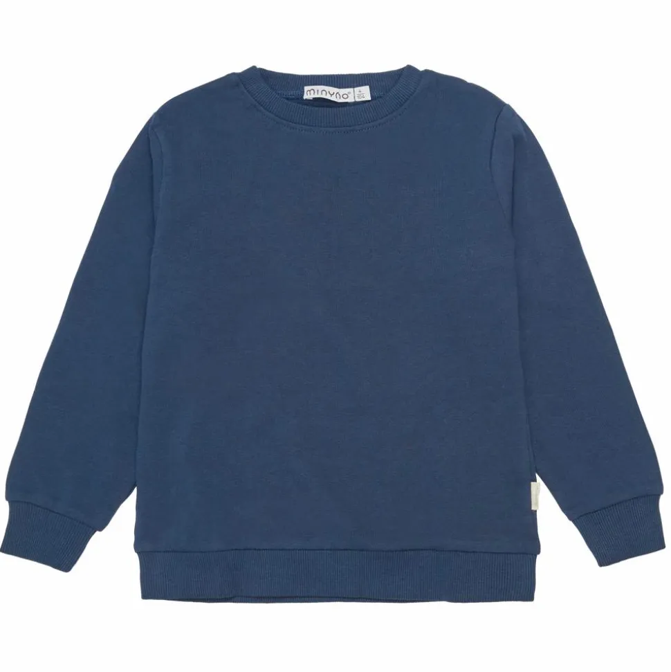 Minymo Børne Sweatsæt - New Navy (Insignia Blue)